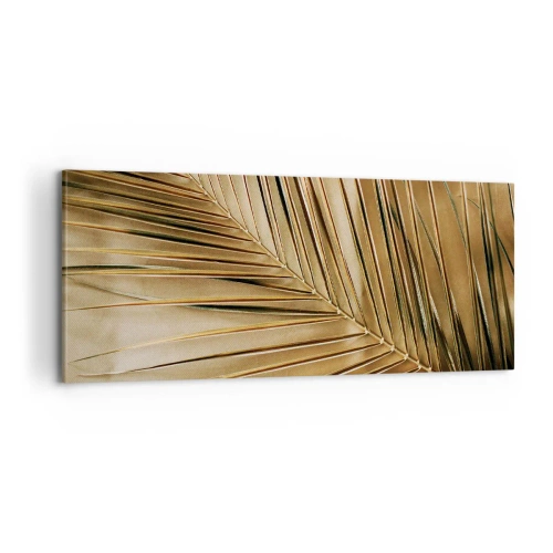 Quadro em tela - Colunata natural - 100x40 cm