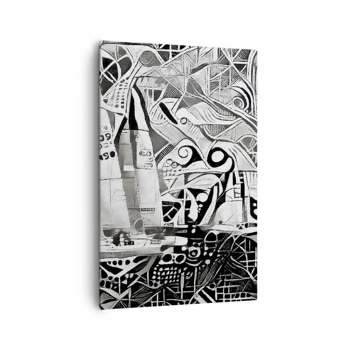 Quadro em tela - Entre as ondas - 80x120 cm