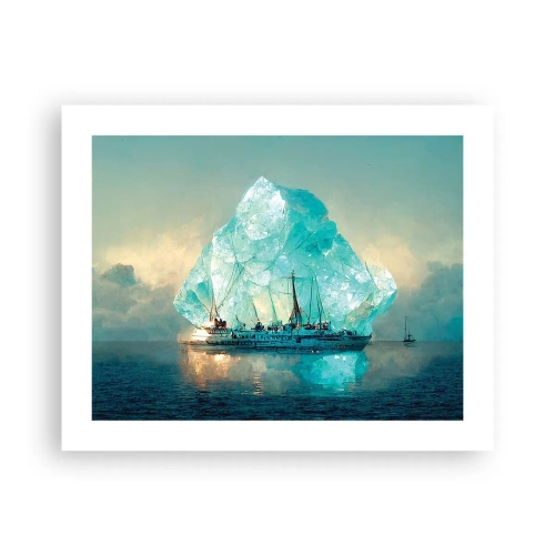 Pôster - Diamante Ártico - 50x40 cm