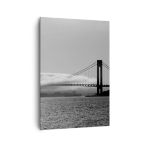 Quadro em tela - Navegando pelo Golden Gate - 70x100 cm
