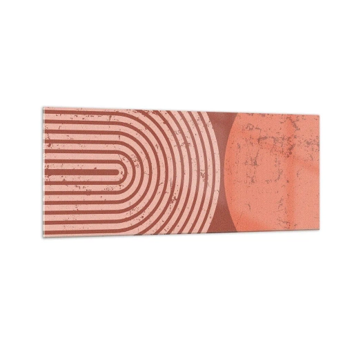 Quadro em vidro - Relacionamento próximo - 100x40 cm