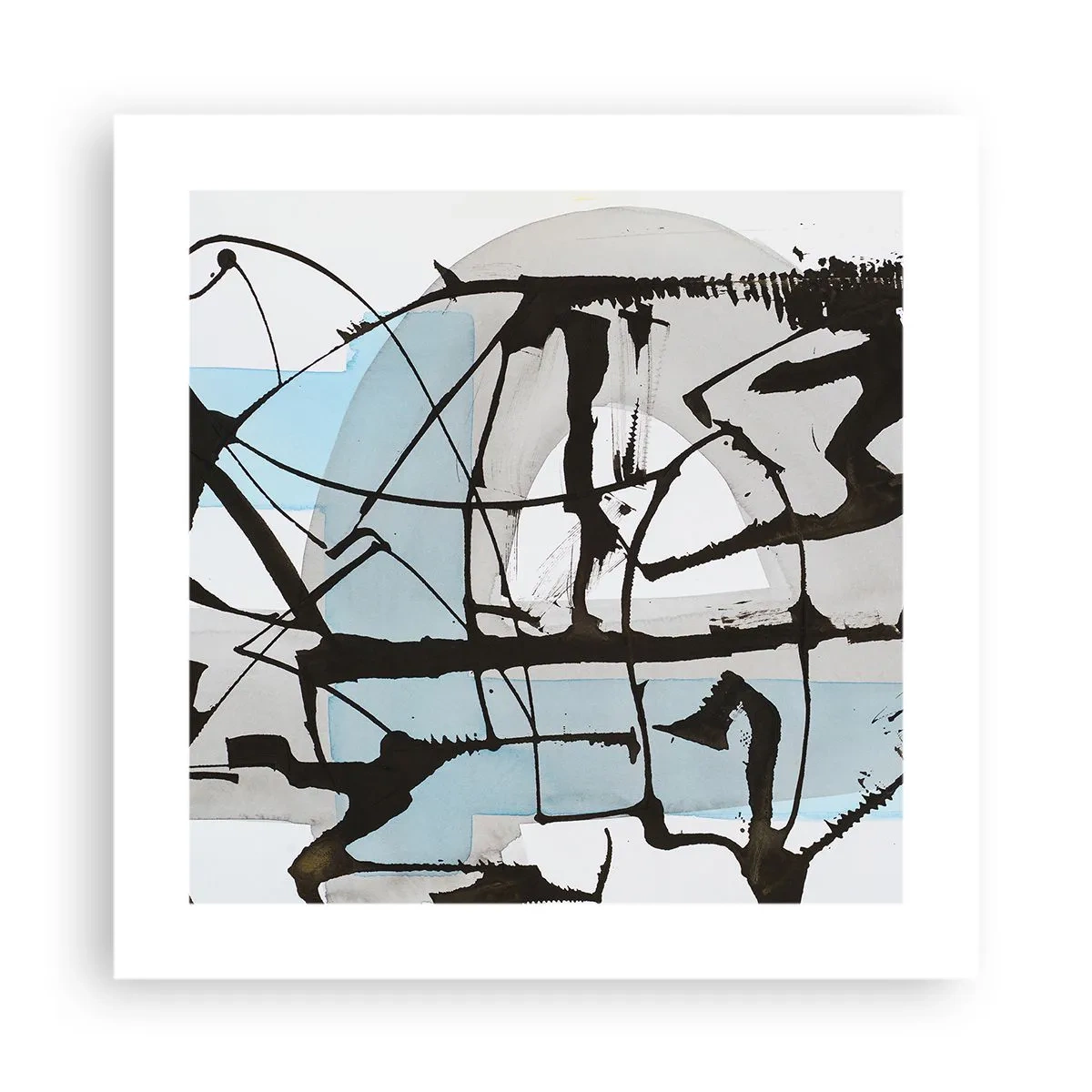 Pôster - Azul mesmo assim - 40x40 cm