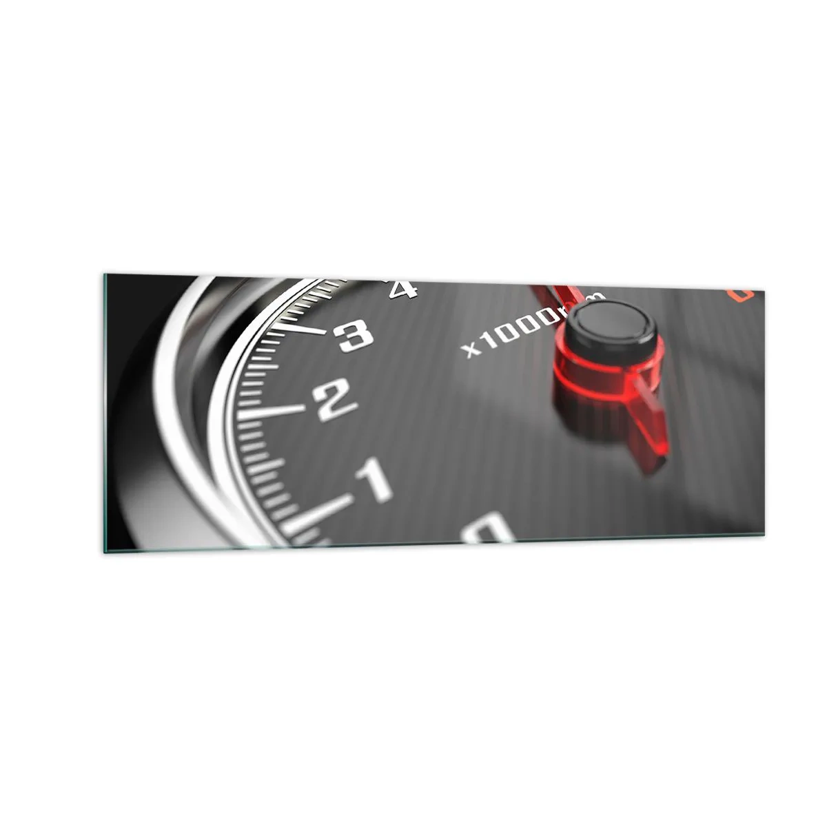 Quadro em vidro - Aceleração máxima - 140x50 cm