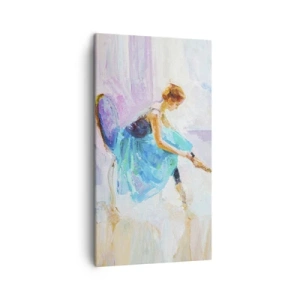 Quadro em tela - Graça inefável, charme sutil - 45x80 cm