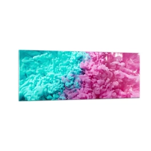 Quadro em vidro - Confronto decisivo - 140x50 cm