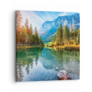 Quadro em tela - A suavidade do outono - 30x30 cm