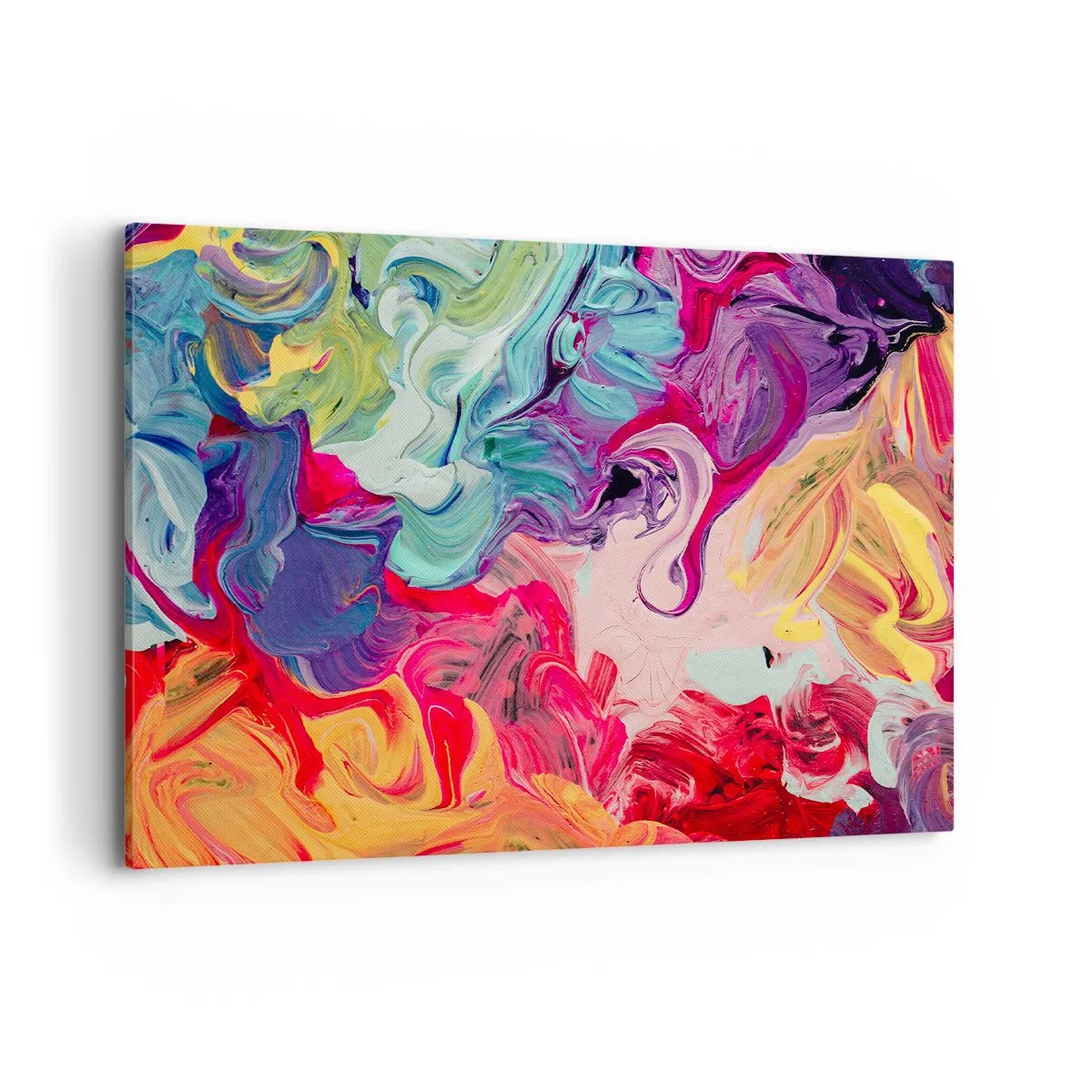 Quadro em tela - O nascimento das cores - 100x70 cm