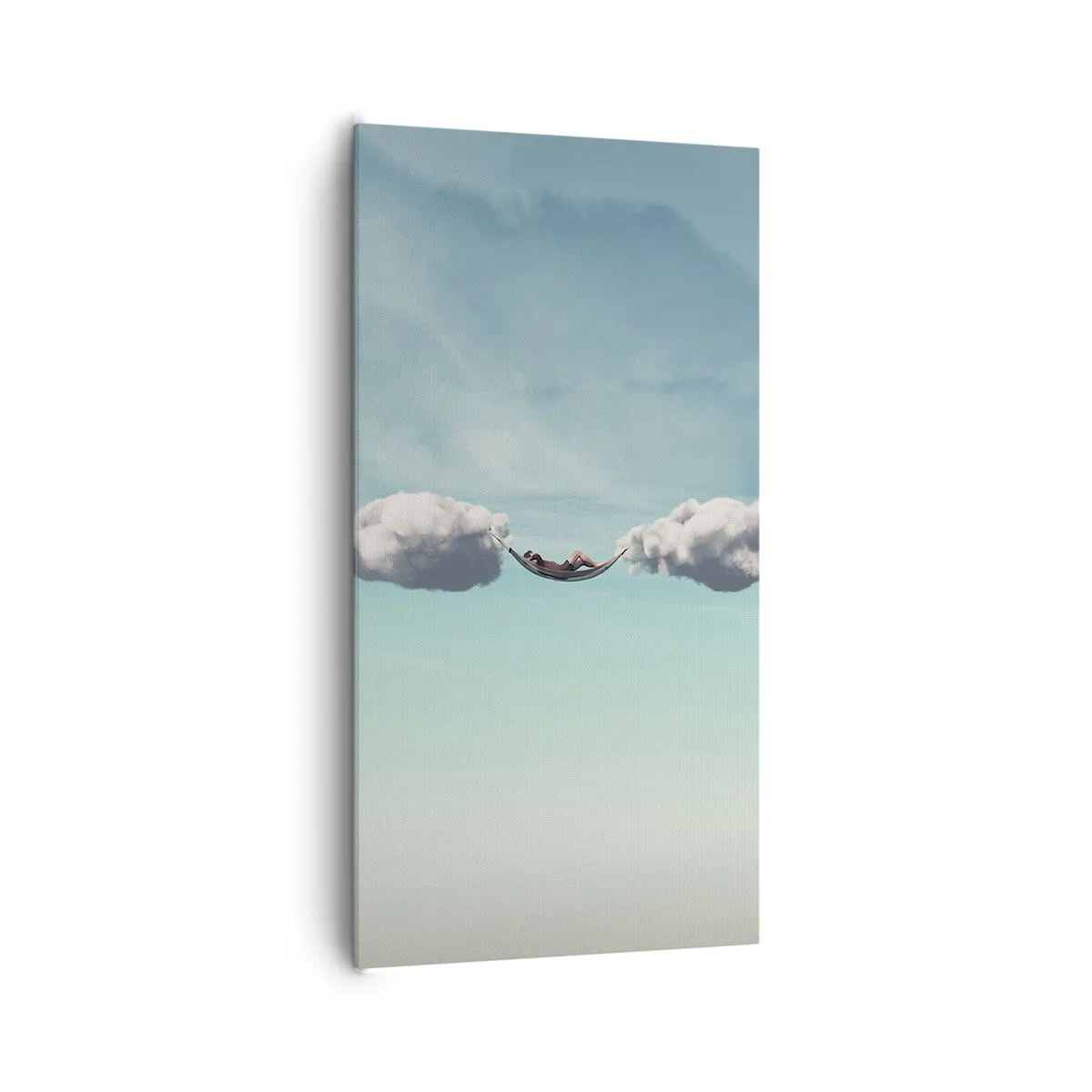 Quadro em tela - A felicidade do momento - 65x120 cm