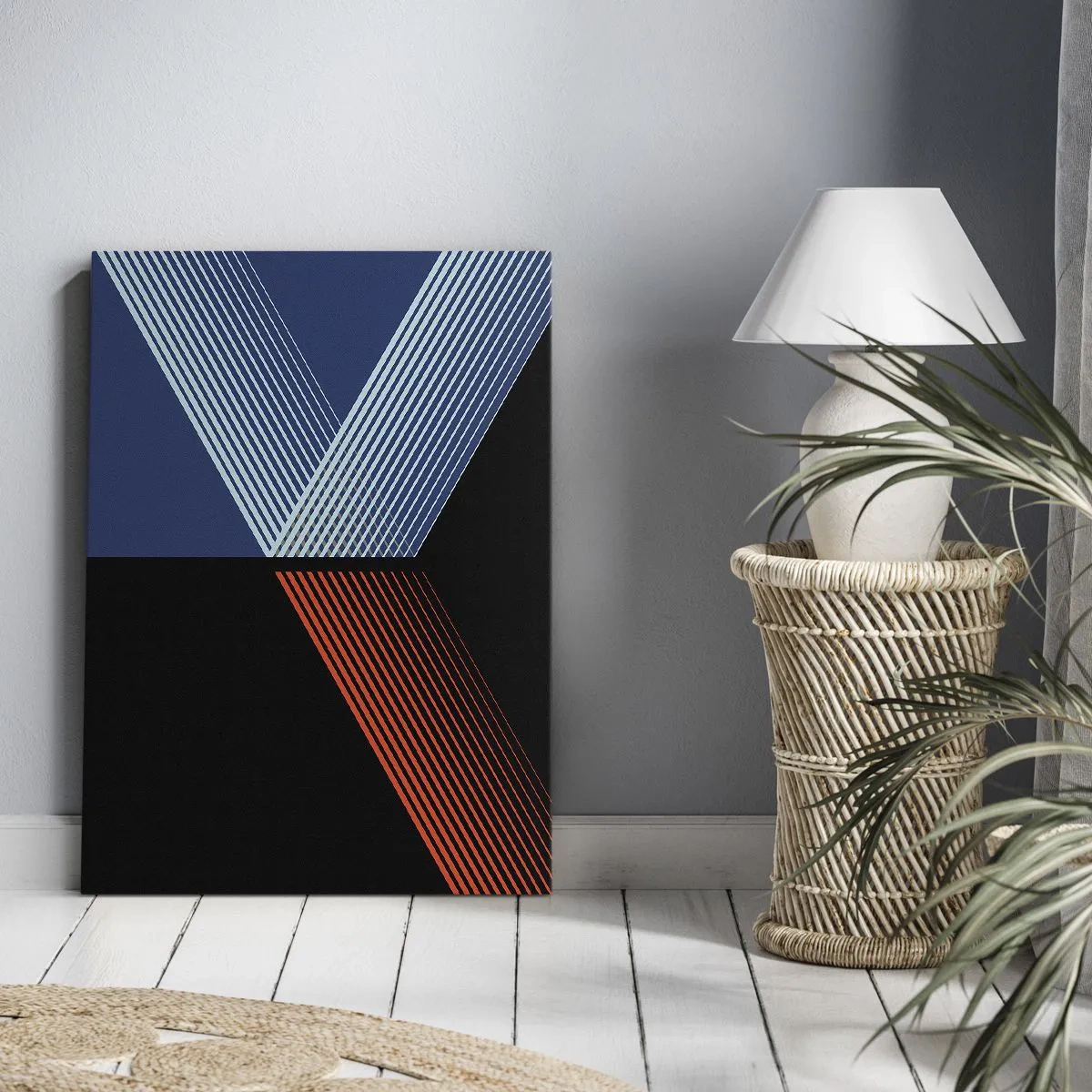 Quadro em tela - Uma história simples - 50x70 cm