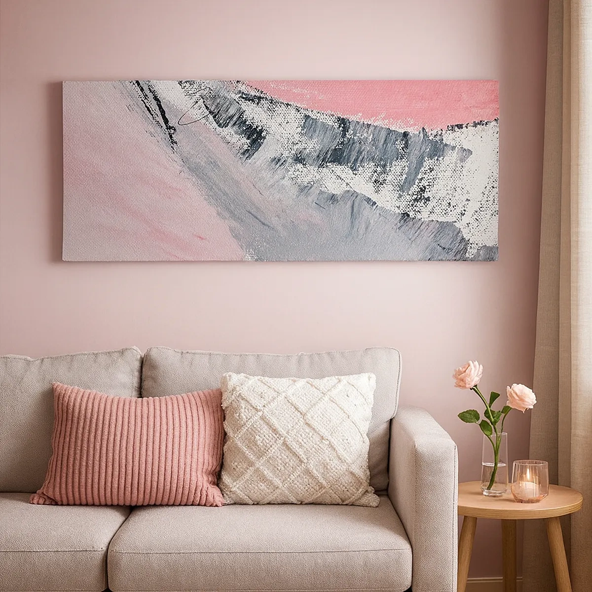 Quadro em tela - Composição à medida - 30x30 cm