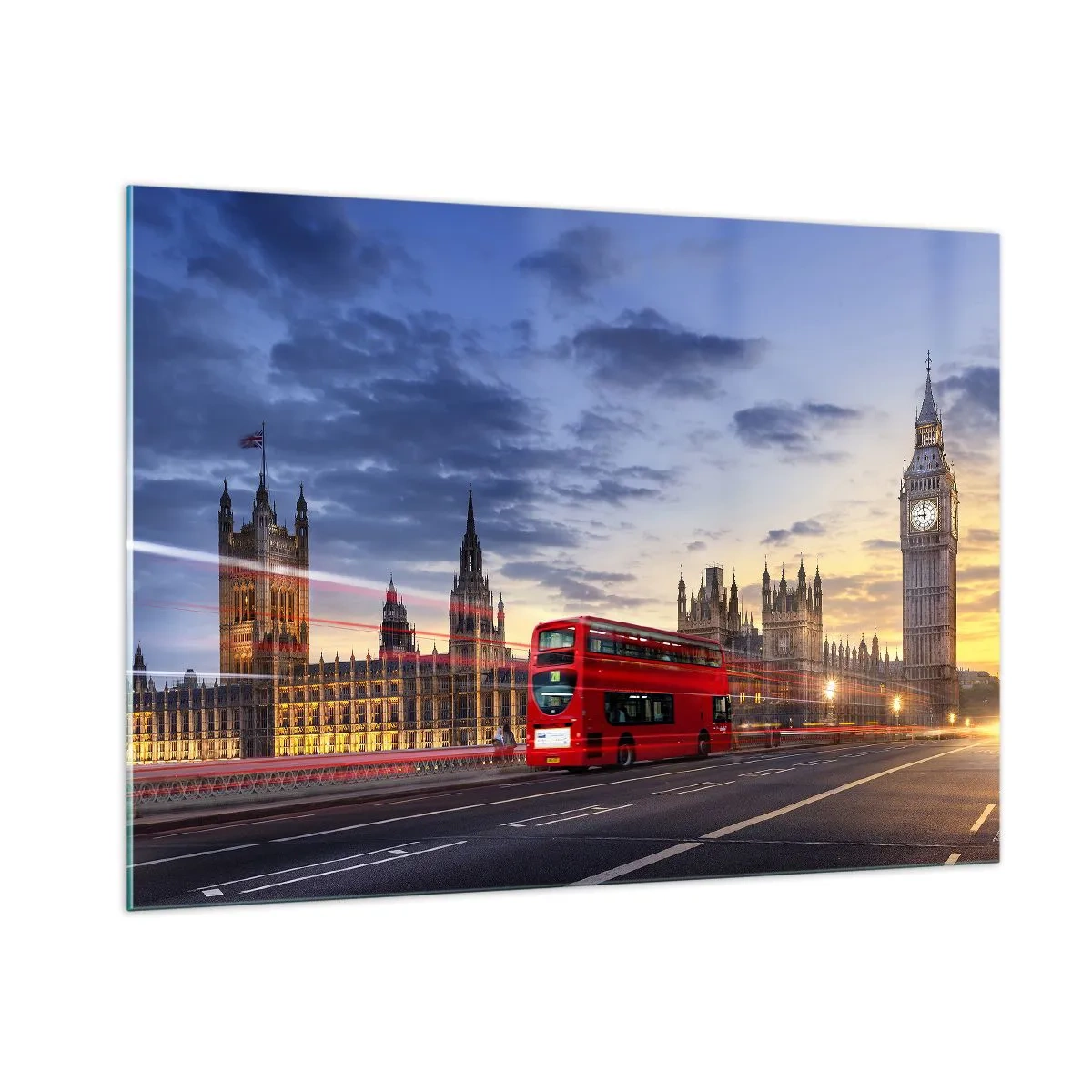 Quadro em vidro - Marcas distintivas - 100x70 cm