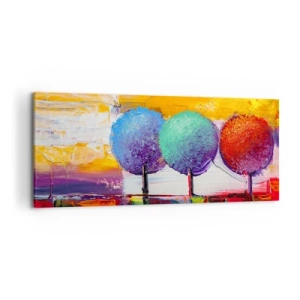 Quadro em tela - Pódio da natureza - 120x50 cm