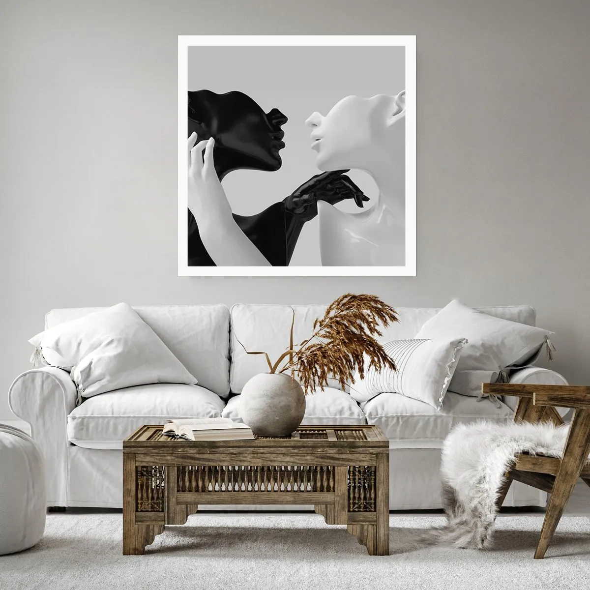 Pôster - Atração – desejo - 30x30 cm