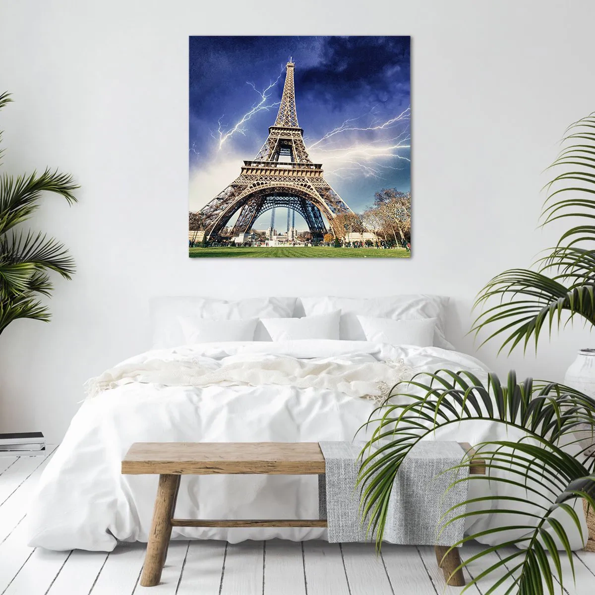 Quadro em tela - Senhora das Tempestades - 70x70 cm