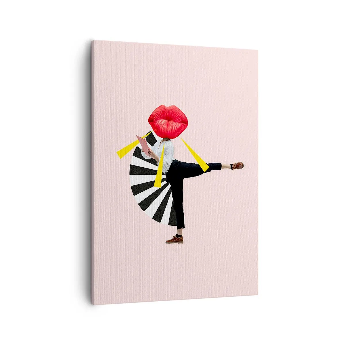 Quadro em tela - Arte pop surreal - 50x70 cm