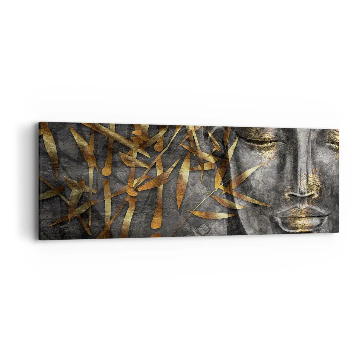 Quadro em tela - Sinta a paz - 90x30 cm