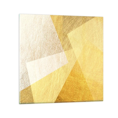 Quadro em vidro - Clima geométrico - 50x50 cm