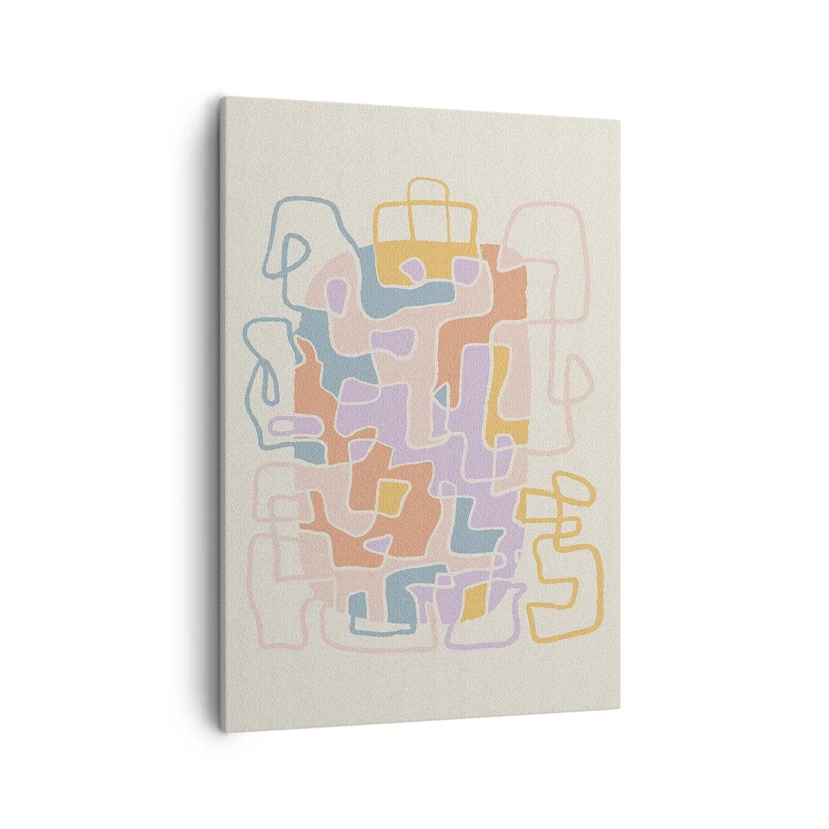 Quadro em tela - Labirinto – uma aventura alegre - 50x70 cm