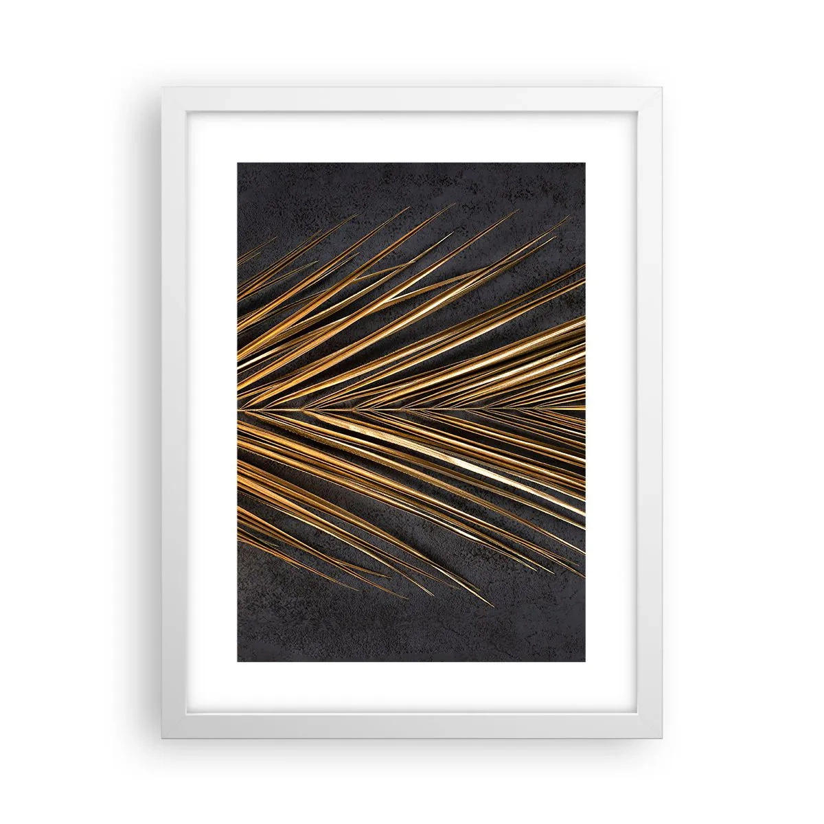 Pôster em moldura branca - Ouro dos trópicos - 30x40 cm