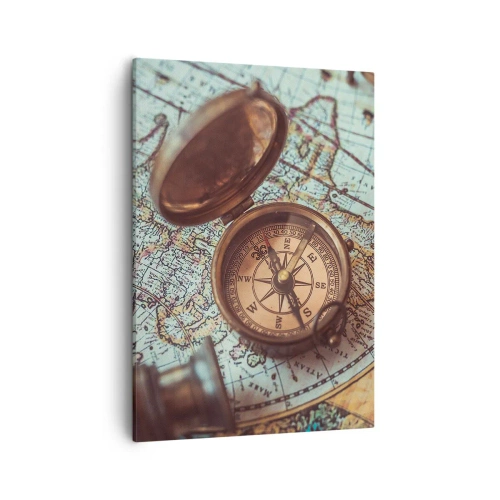 Quadro em tela - Para o aventureiro - 50x70 cm