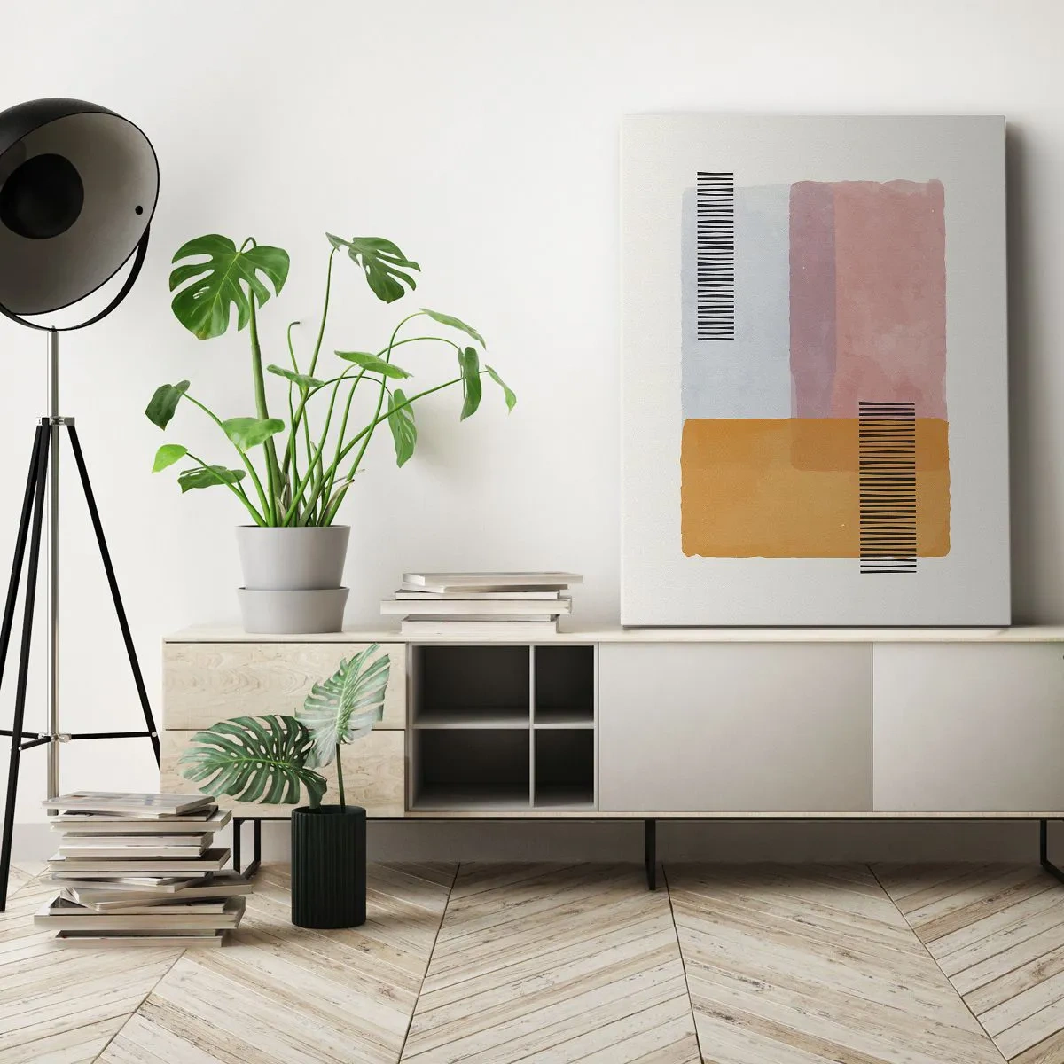 Quadro em tela - De canto a canto - 45x80 cm