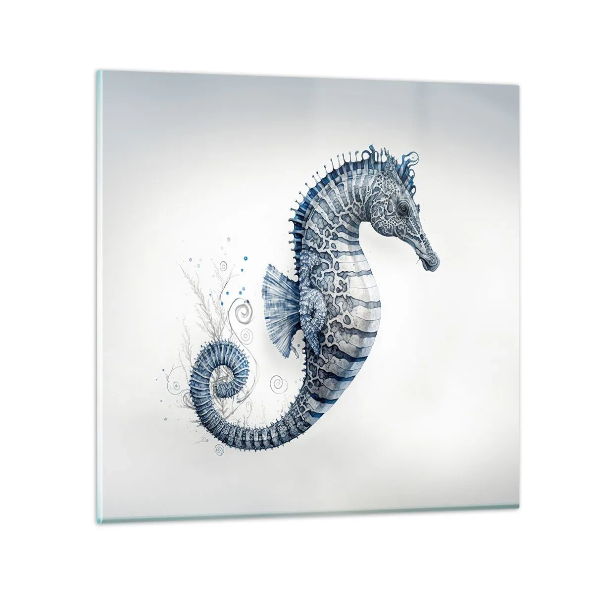 Quadro em vidro - Uma piada sutil da natureza - 70x70 cm