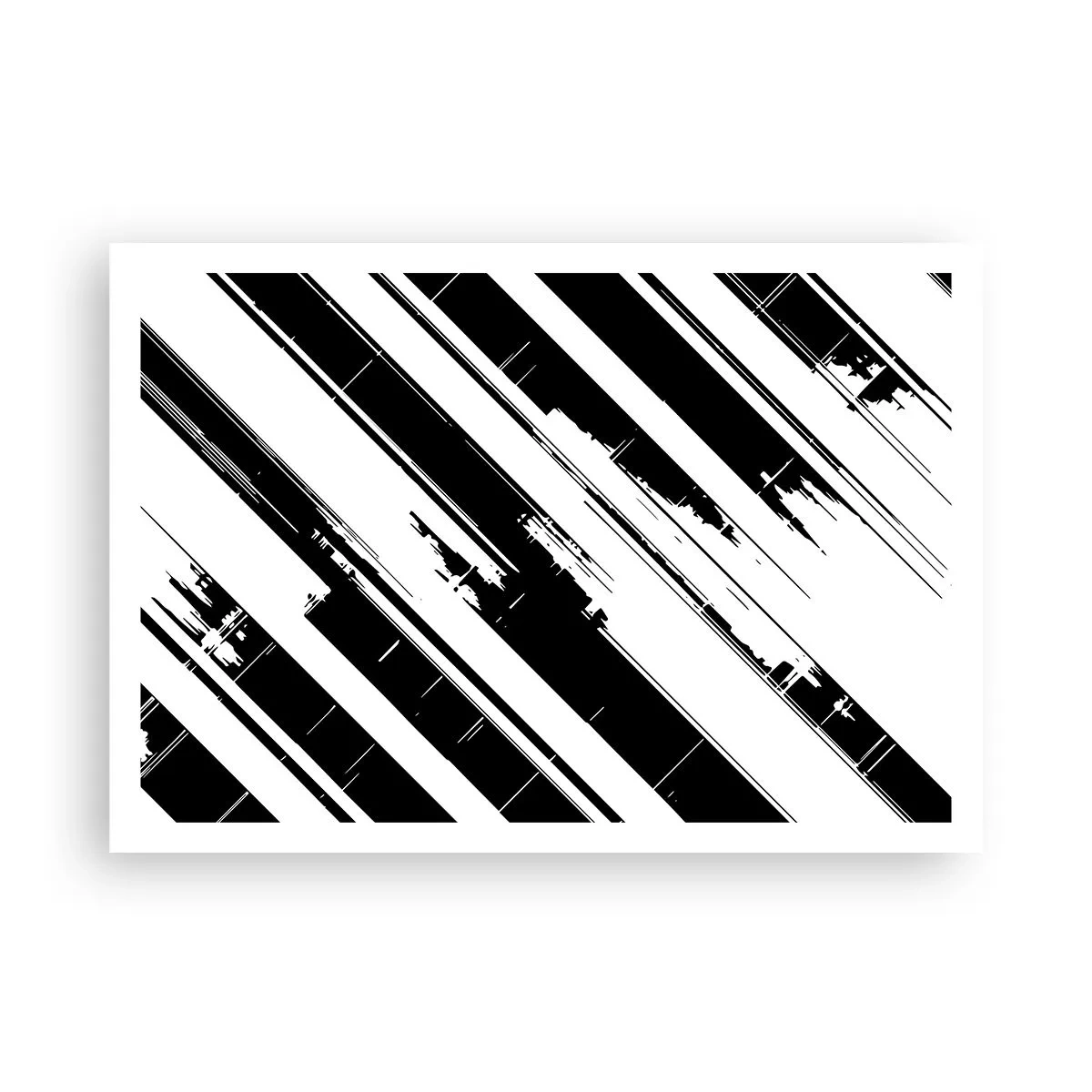 Pôster - Uma composição intensa e dinâmica - 100x70 cm