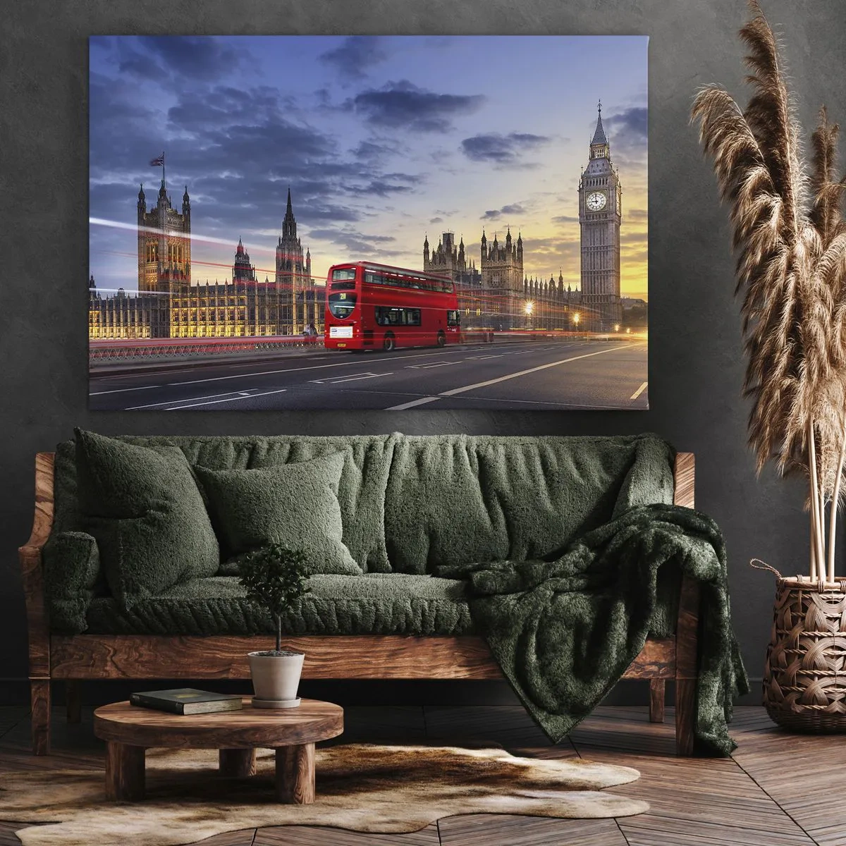 Quadro em tela - Marcas distintivas - 70x50 cm