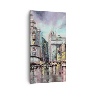 Quadro em tela - Será uma noite de sucesso - 55x100 cm