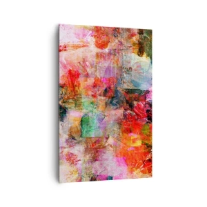 Quadro em tela - Viagem rosa - 80x120 cm