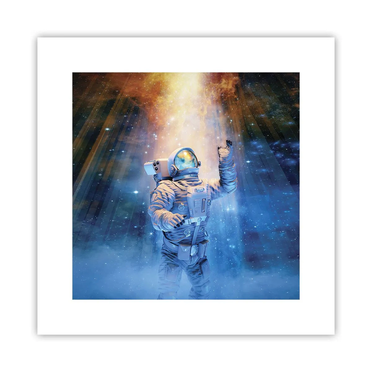 Pôster - Finalmente chegamos - 30x30 cm