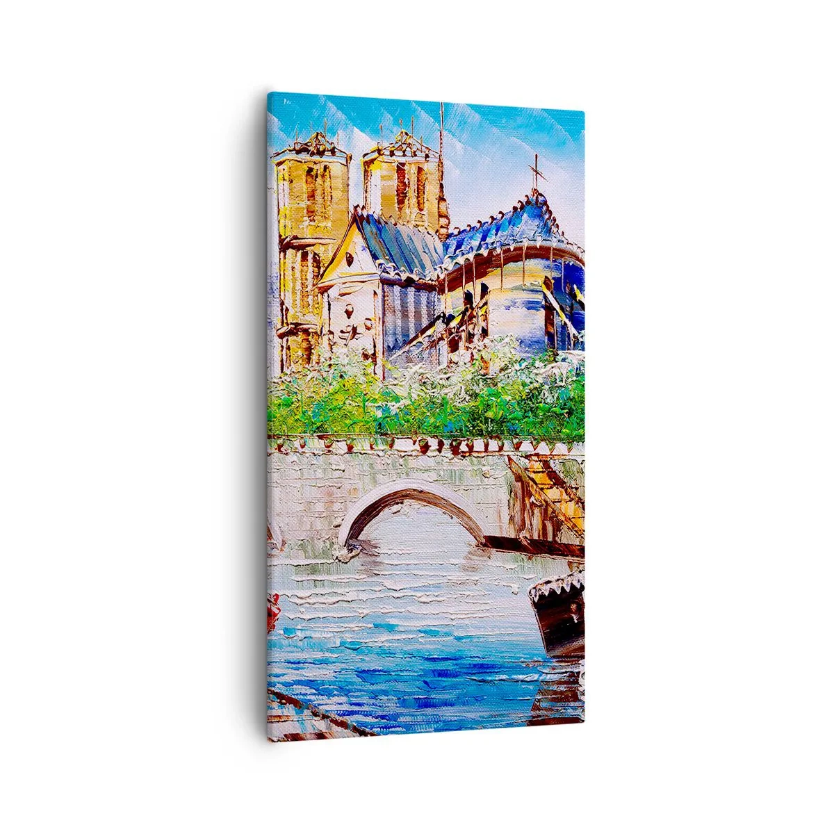 Quadro em tela - Nunca sai de moda - 55x100 cm