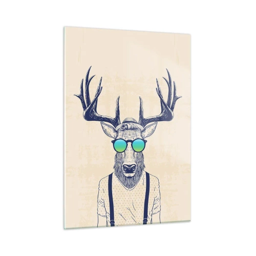 Quadro em vidro - E quem esperavas? - 50x70 cm