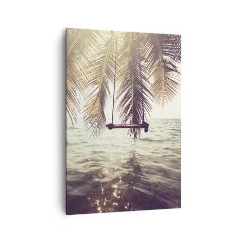 Quadro em tela - Deixe-se levar pela imaginação - 70x100 cm