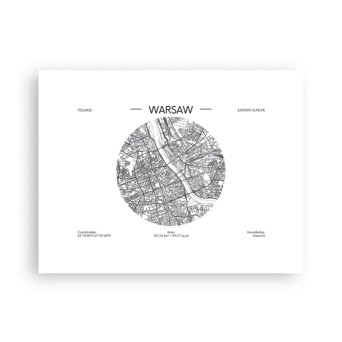 Pôster - Anatomia de Varsóvia - 40x30 cm