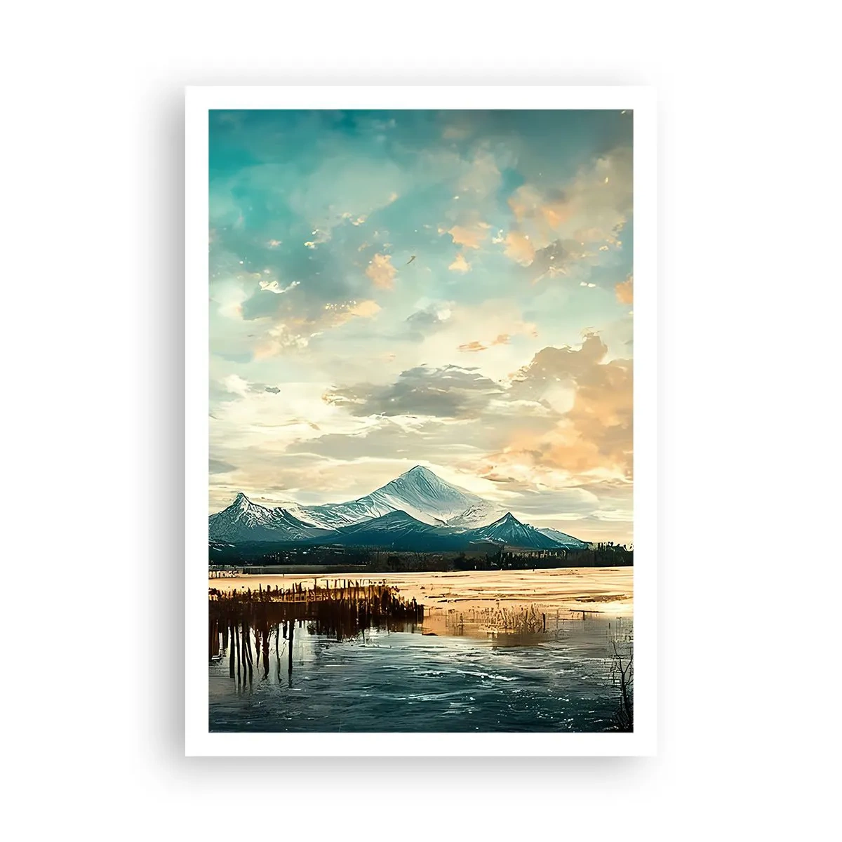 Pôster - Sob a proteção do céu - 70x100 cm