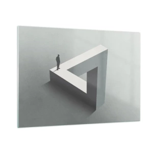 Quadro em vidro - Mas é possível - 100x70 cm