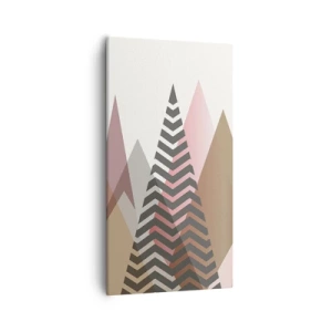 Quadro em tela - Vista piramidal - 55x100 cm