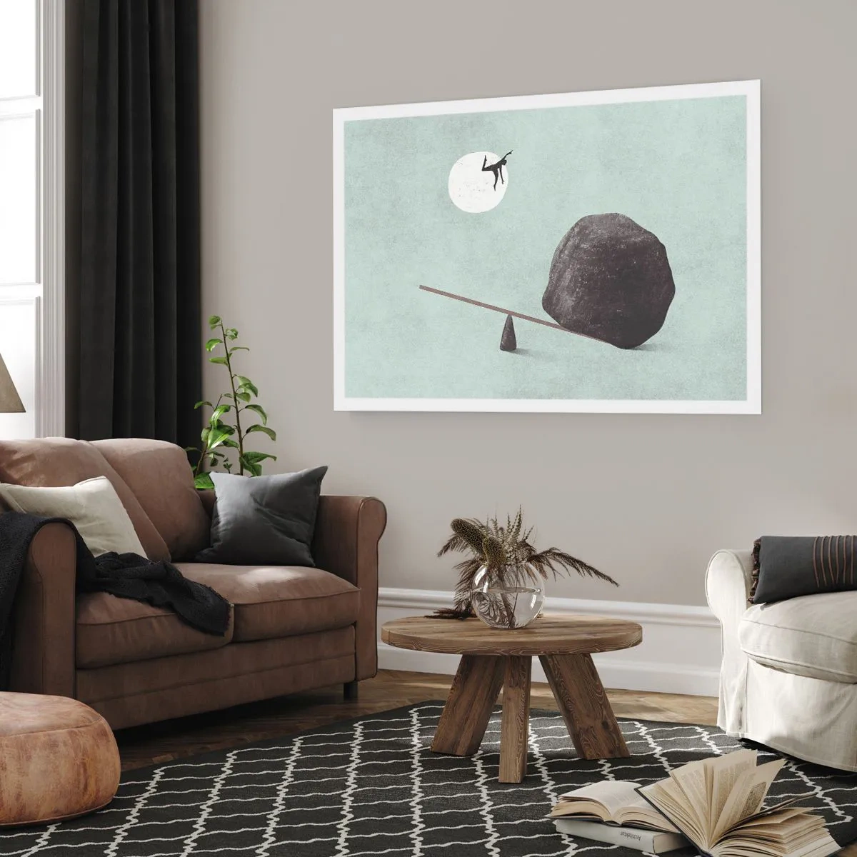 Pôster - Um sonho tornado realidade - 100x70 cm