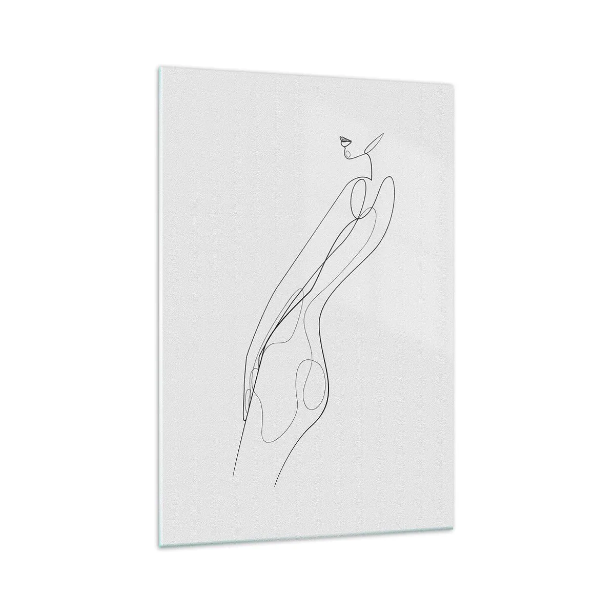 Quadro em vidro - Apenas uma promessa - 70x100 cm