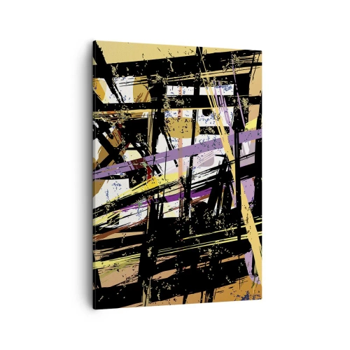 Quadro em tela - Corte afiado - 50x70 cm