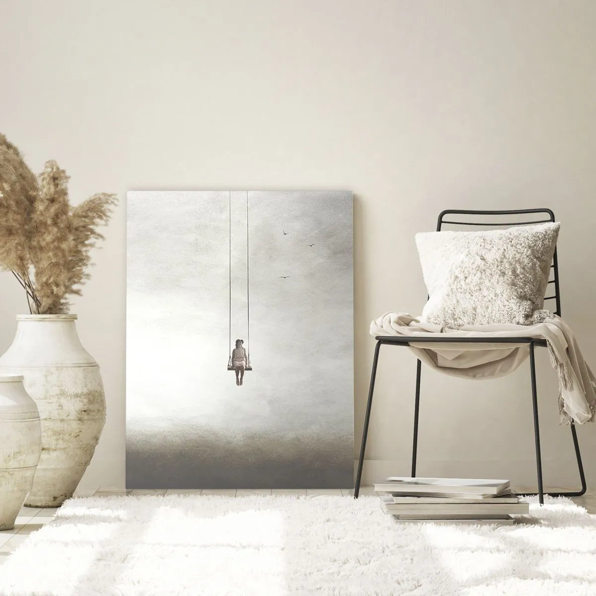 Quadro em vidro - A criança em nós - 50x70 cm