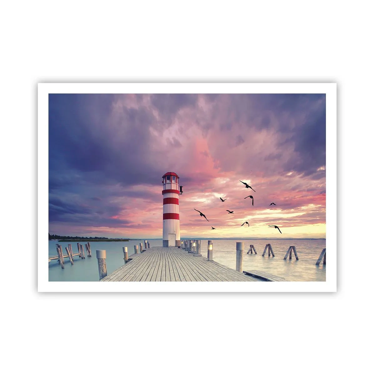 Pôster - Hora de ir ao porto - 100x70 cm