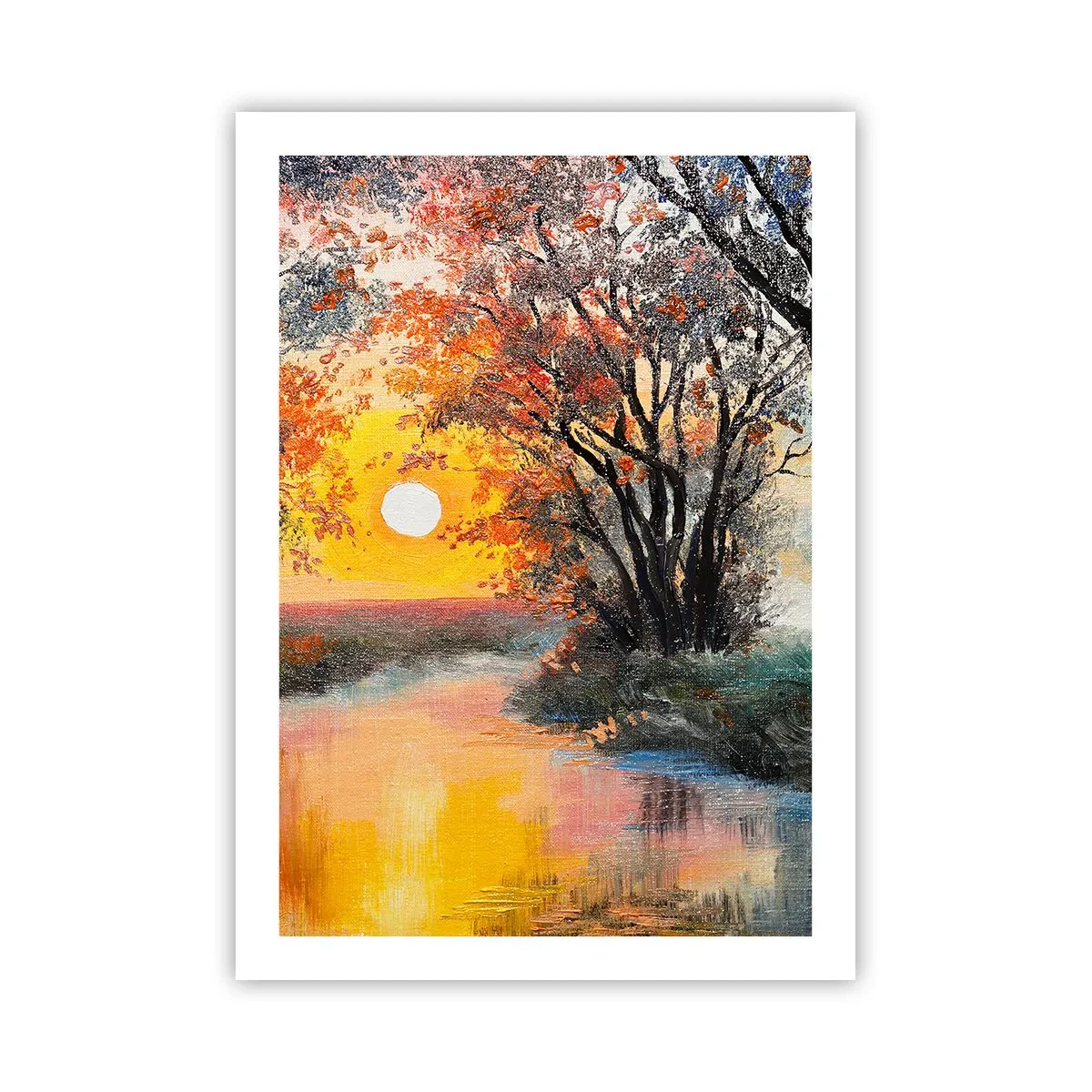 Pôster - Vibrações de outono - 50x70 cm