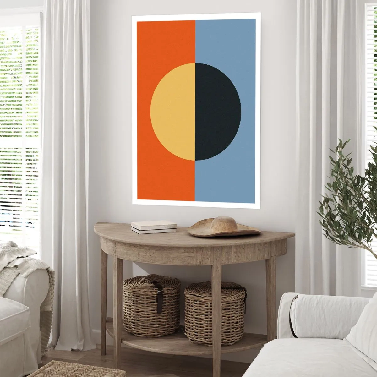 Pôster - Composição do calor e do frio - 50x70 cm