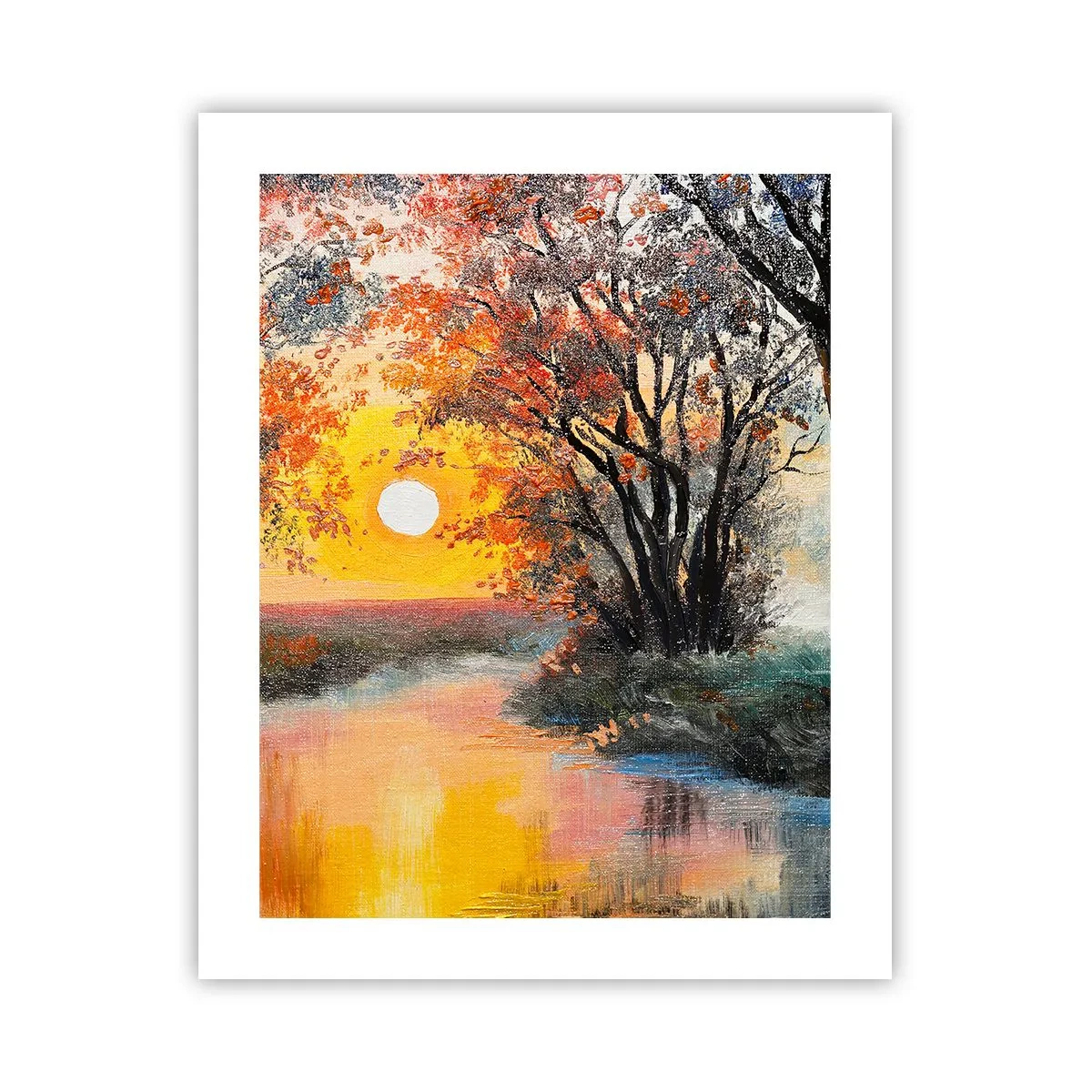 Pôster - Vibrações de outono - 40x50 cm