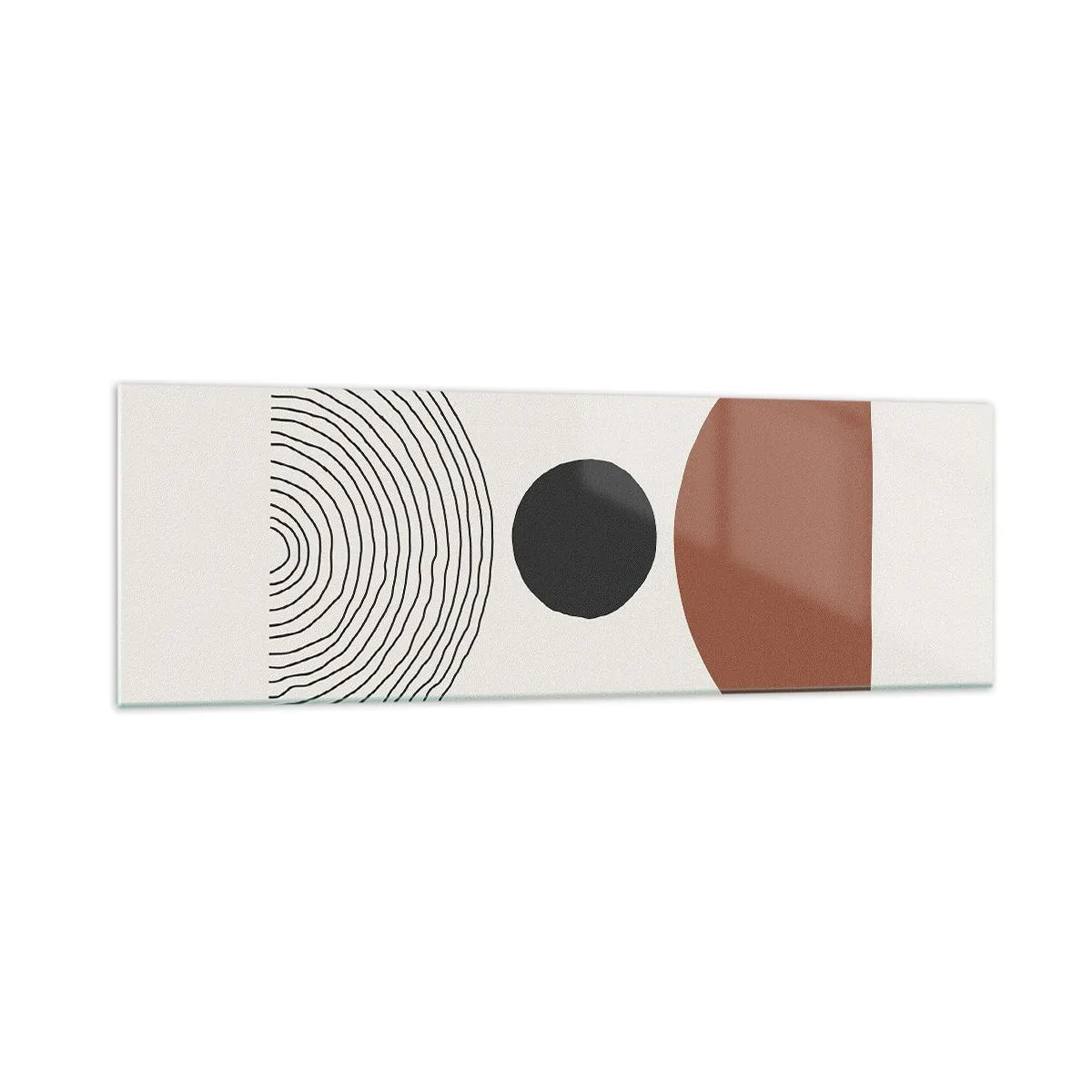 Quadro em vidro - Em destaque - 160x50 cm