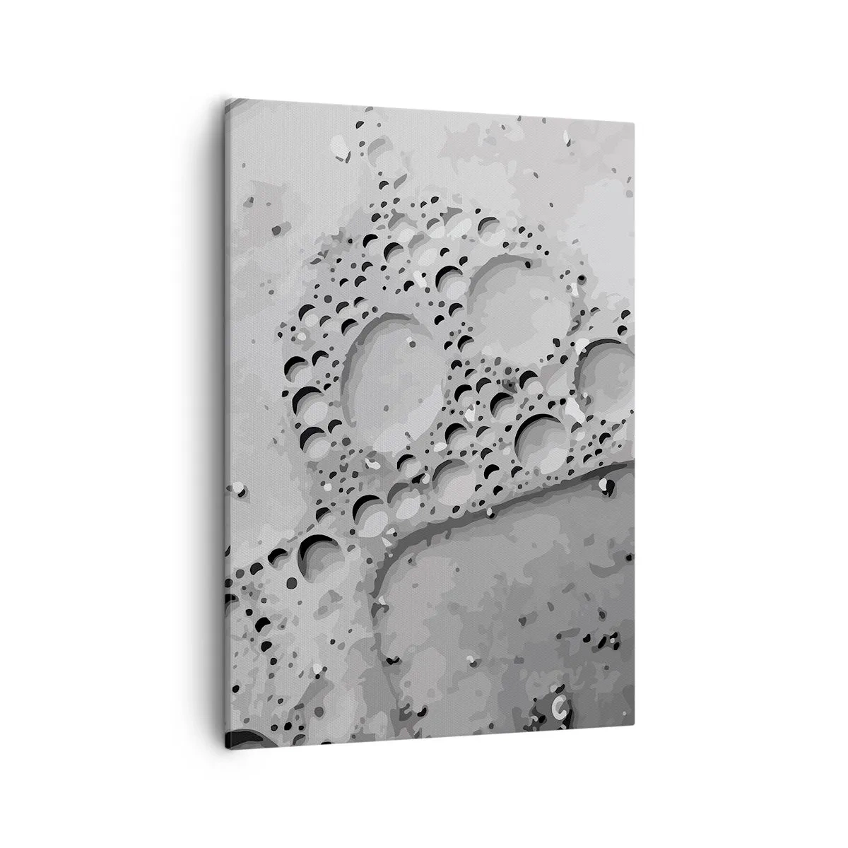 Quadro em tela - Vestígio de espuma - 50x70 cm