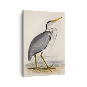Quadro em tela - Graça de garça - 50x70 cm
