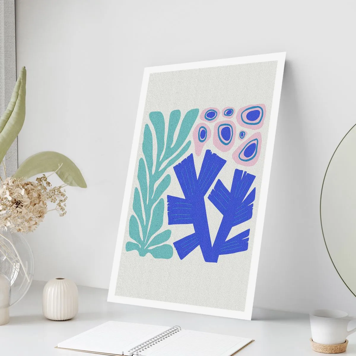 Pôster - Jardim subaquático - 70x100 cm